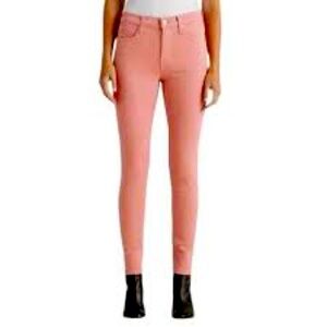Edwin Pixie 9” Midrise Skinny Size 26, “Shape” edition, New with Tags!! Pink